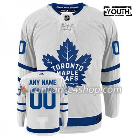 Adidas Maillot de Hockey Toronto Maple Leafs Blank Personnaliser Blanc Authentic - Enfant